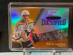 Mario Lemieux [Orange] #D-2 Hockey Cards 2022 Upper Deck Stature Dignified Prices