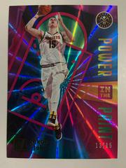 Nikola Jokic [Purple Laser] #2 Basketball Cards 2020 Donruss Power in the Paint Prices