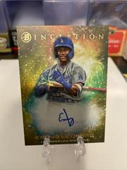 Eddys Leonard [Gold] #PPA-EL Baseball Cards 2022 Bowman Inception Primordial Prospects Autograph Prices