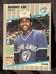 Manny Lee #238 Baseball Cards 1989 Fleer Prices