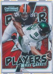 Myles Garrett [Silver] #PWR-MGA Football Cards 2022 Panini Contenders Power Players Prices