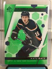Aatu Raty [Limited Green] #199 Hockey Cards 2022 SP Authentic Prices