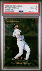 Frank Thomas #12 Baseball Cards 1998 Donruss Collection Prices