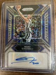 Manu Ginobili #5 Basketball Cards 2023 Panini Prizm Sensational Signature Prices