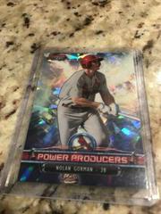 Nolan Gorman [Atomic] Baseball Cards 2018 Bowman's Best Power Producers Prices
