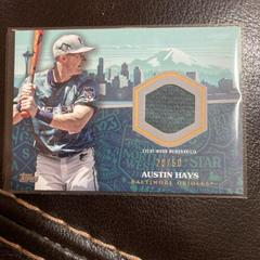 Austin Hays [Silver] #ASR-HAY Baseball Cards 2023 Topps Update All Star Stitches Prices