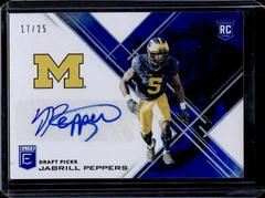Jabrill Peppers [Autographs Blue] #102 Football Cards 2017 Panini Elite Draft Picks Prices