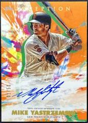 Mike Yastrzemski [Orange] #MY Baseball Cards 2020 Topps Inception Rookies & Emerging Stars Autographs Prices