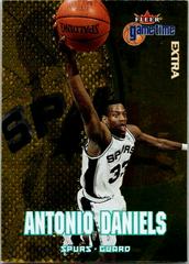 Antonio Daniels [Extra] Basketball Cards 2000 Fleer Game Time Prices