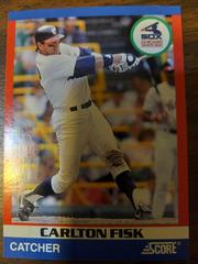 Carlton Fisk Baseball Cards 1991 Score Superstars Prices