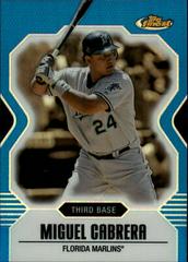 Miguel Cabrera [Blue Refractor] Baseball Cards 2007 Finest Prices