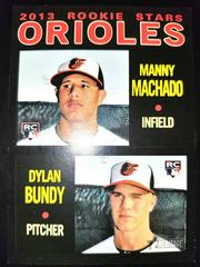 Dylan Bundy, Manny Machado [Black Border] Baseball Cards 2013 Topps Heritage Prices