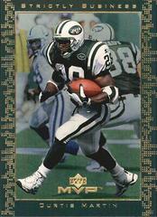 Curtis Martin Football Cards 1999 Upper Deck MVP Strictly Business Prices