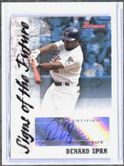 Denard Span [autograph] Baseball Cards 2007 Bowman Signs of the Future Prices