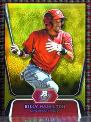 Billy Hamilton [Gold Refractor] Baseball Cards 2012 Bowman Platinum Prospects Prices