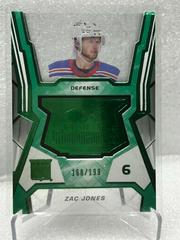 Zac Jones [Green] Hockey Cards 2021 SPx Finite Rookies Prices