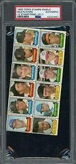 MLB Players [12 Stamp Panel #11] Baseball Cards 1969 Topps Stamps Panels Prices