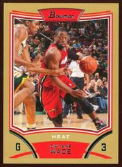 Dwyane Wade [Gold] Basketball Cards 2008 Bowman Prices