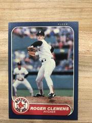 Roger Clemens #345 Baseball Cards 1986 Fleer Prices