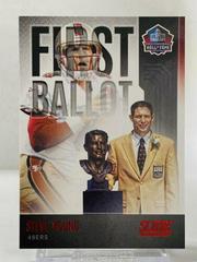 Steve Young [Red] Football Cards 2022 Panini Score First Ballot Prices