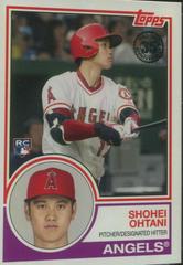 Shohei Ohtani #83-1 Baseball Cards 2018 Topps 1983 Baseball Rookies Prices