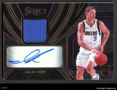 Isaiah Roby #IRB Basketball Cards 2019 Panini Select Rookie Jersey Autographs Prices