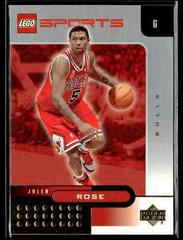 Jalen Rose [Gold] Basketball Cards 2003 Upper Deck Lego Prices