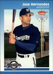 Jose Hernandez Baseball Cards 2002 Fleer Platinum Prices