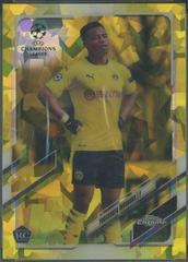 Youssoufa Moukoko [Yellow] #55 Soccer Cards 2020 Topps Chrome UEFA Champions League Sapphire Prices