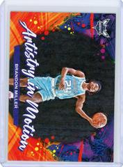 Brandon Miller [Amethyst] #19 Basketball Cards 2023 Panini Court Kings Artistry in Motion Prices