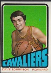 Dave Sorenson Basketball Cards 1972 Topps Prices