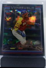 Ronald Acuna Jr. [Black Difractor] #2006-26 Baseball Cards 2023 Topps World Classic 2006 Prices
