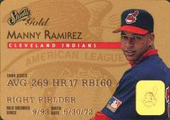 Manny Ramirez [Gold] Baseball Cards 1995 Studio Prices