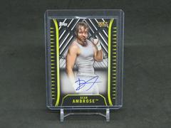 Dean Ambrose #A-DA Wrestling Cards 2018 Topps WWE NXT Autographs Prices