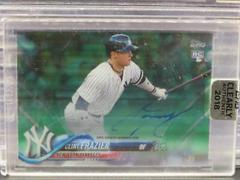 Clint Frazier [Autograph Green] #CF Baseball Cards 2018 Topps Clearly Authentic Prices