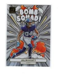 Jalin Hyatt [Holo] #BS-19 Football Cards 2023 Panini Donruss Bomb Squad Prices