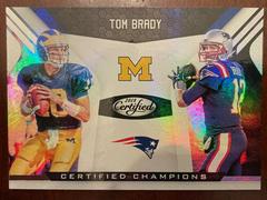 Tom Brady #2 Football Cards 2018 Panini Certified Champions Prices
