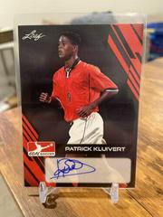 Patrick Kluivert #BA-PK1 Soccer Cards 2023 Leaf Goal Autographs Prices