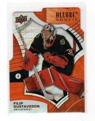 Filip Gustavsson [Orange Slice Die Cut] Hockey Cards 2021 Upper Deck Allure Prices