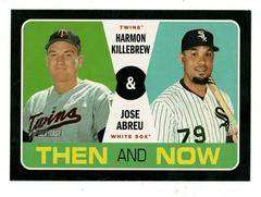 Jose Abreu / Harmon Killebrew #TN8 Baseball Cards 2020 Topps Heritage Then and Now Prices