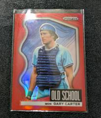 Gary Carter [Red Prizm] #OS-10 Baseball Cards 2022 Panini Prizm Old School Prices