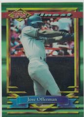 Jose Offerman [Refractor] Baseball Cards 1994 Finest Prices