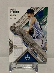 Spencer Strider #DKM-SS Baseball Cards 2022 Panini Diamond Kings DK Materials Prices