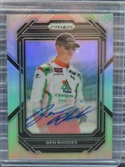 Ben Rhodes #37 Racing Cards 2023 Panini Prizm NASCAR Silver Signature Prices