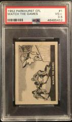 Watch The Games Football Cards 1952 Parkhurst CFL Prices