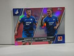 Pavel Kaderabek, David Raum [Red Foil] Soccer Cards 2021 Topps Bundesliga Prices