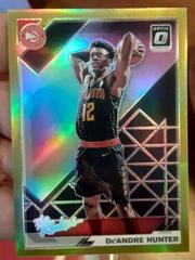 DE'Andre Hunter [Gold] Basketball Cards 2019 Panini Donruss Optic the Rookies Prices