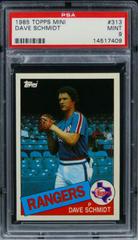 Dave Schmidt #313 Baseball Cards 1985 Topps Mini Prices