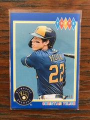 Christian Yelich [Blue] Baseball Cards 2022 Topps Brooklyn Collection Prices