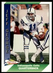 Main Image | Jeff George Football Cards 1991 Pacific